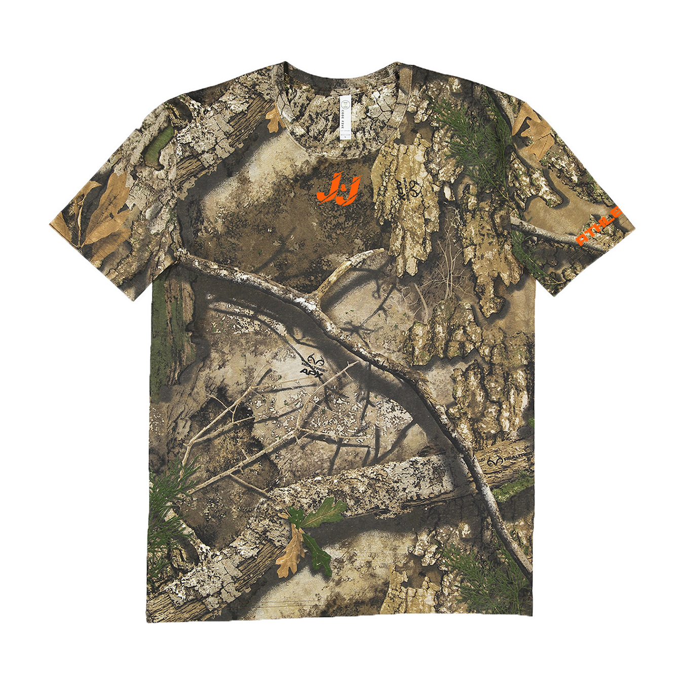 Heavyweight Cotton Graphic Tee - J&J Camo/ Hunter Orange
