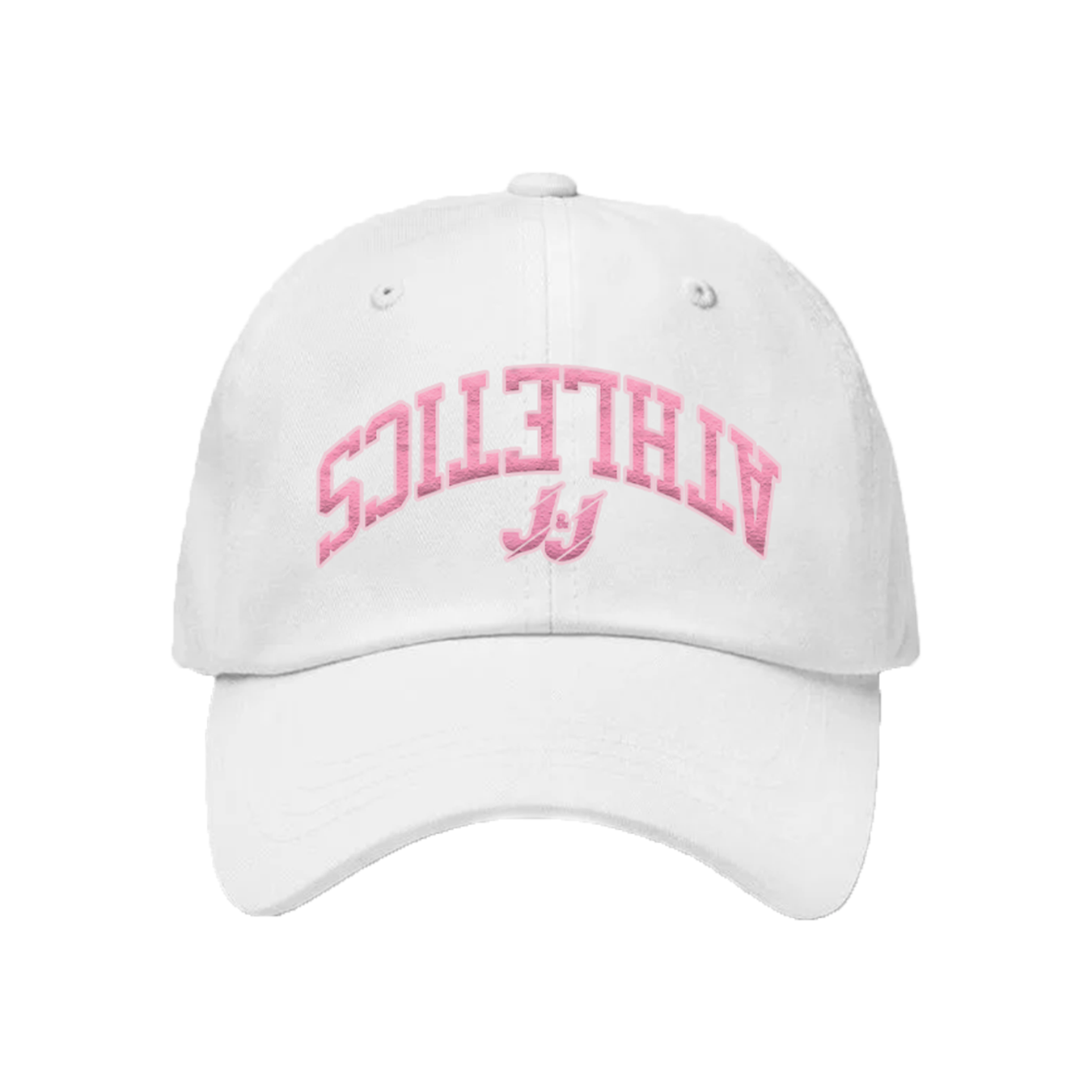 Dad Hat- Pink/White