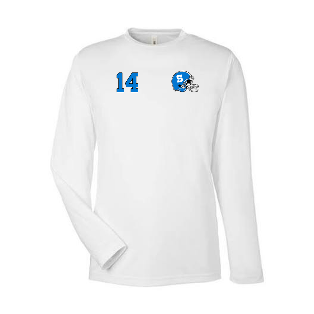 Bulldogs Football- DriFit Shirt (White)