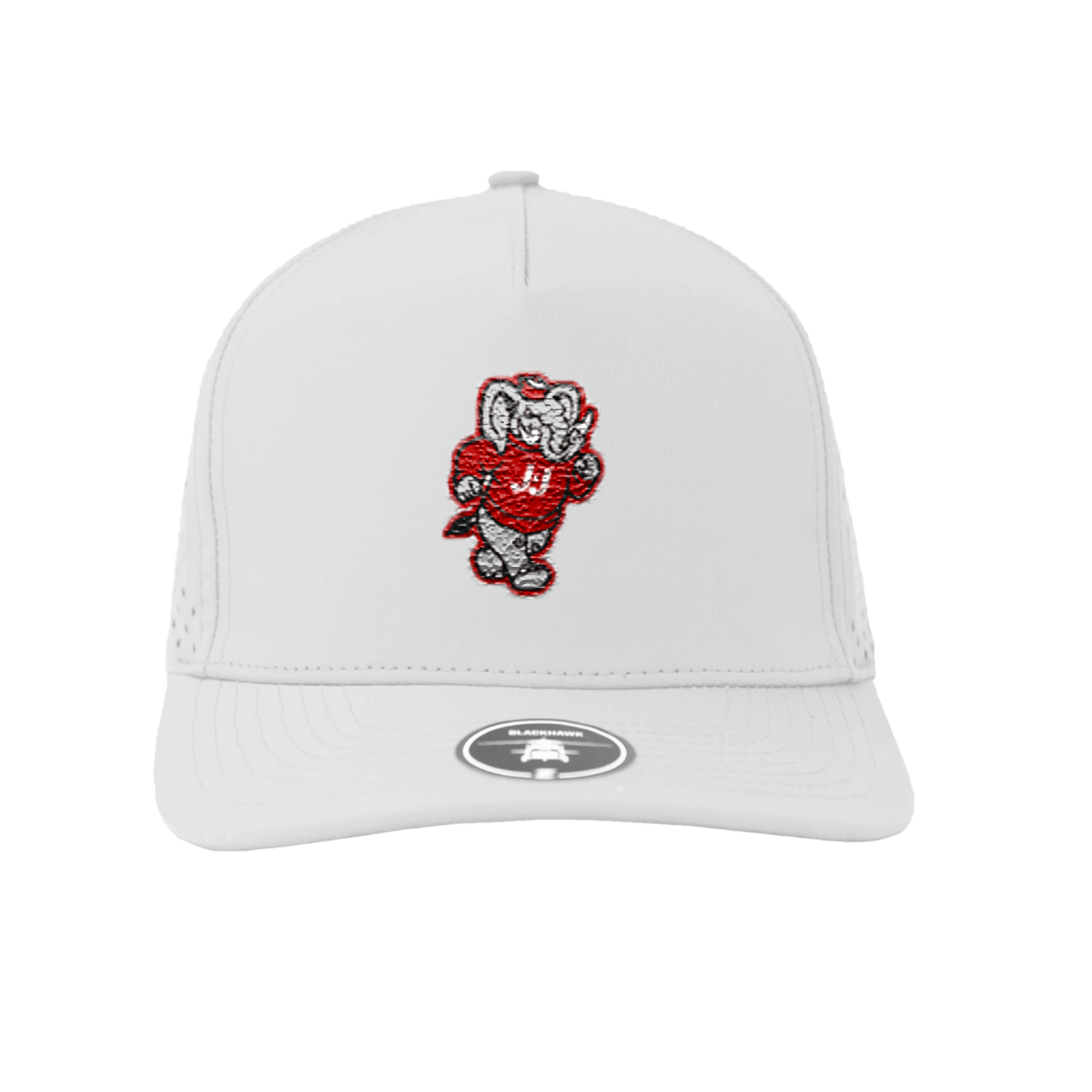 Golf Hat- White / Red