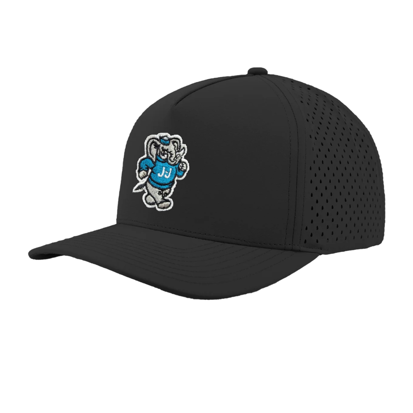 Golf Hat- Black/Teal
