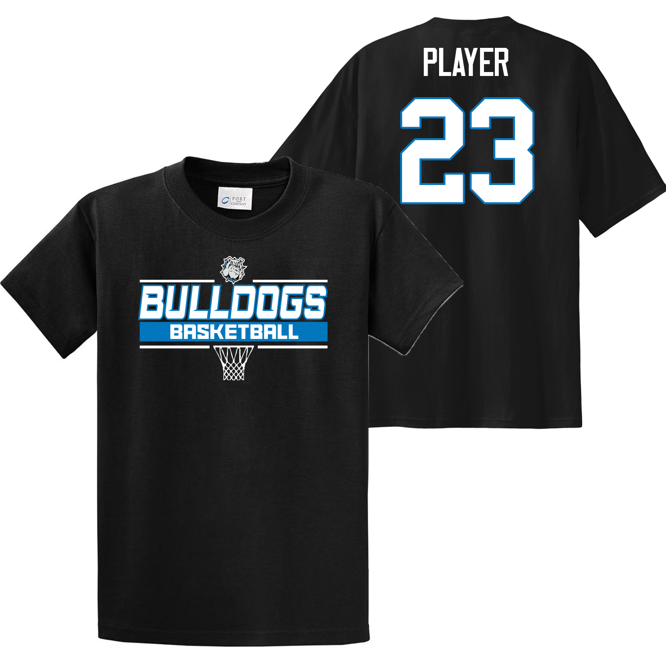 Stafford Basketball Fan Shirt- Black