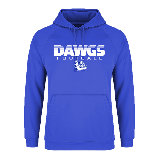 Bulldogs Football- DriFit Sweatshirt (Royal)